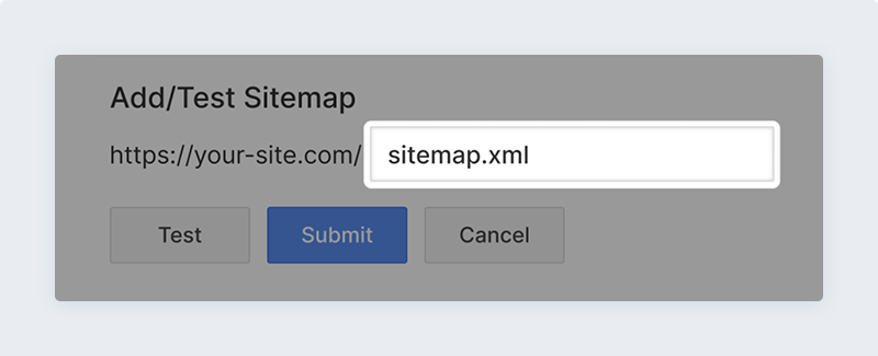 add sitemap to google search console