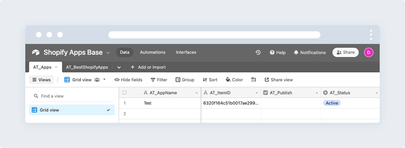 airtable test